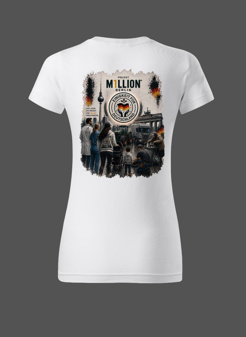 Projekt M1llion Berlin Basic T-Shirt DAMEN