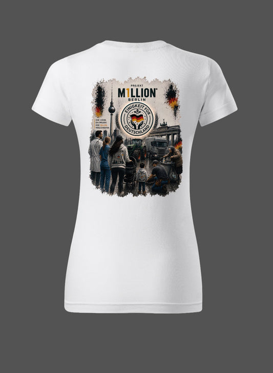 Projekt M1llion Berlin Basic T-Shirt DAMEN