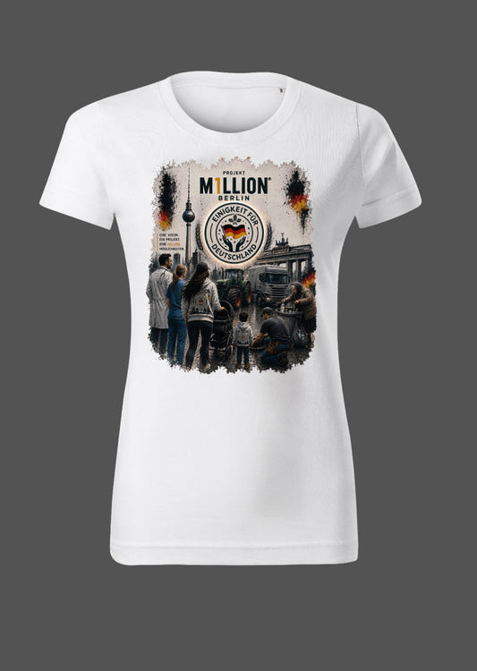 M1llion Vision Basic T-Shirt DAMEN