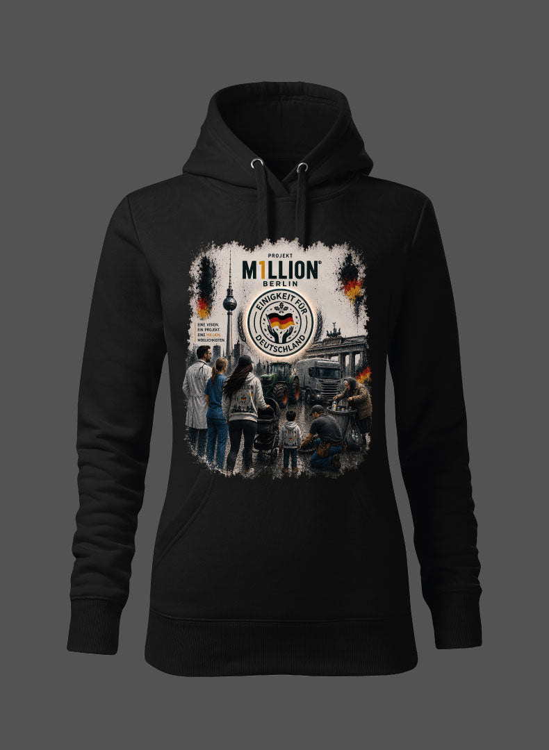 M1llion Vision Premium Hoodie DAMEN