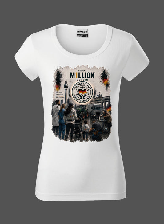 M1llion Vision Premium T-Shirt DAMEN