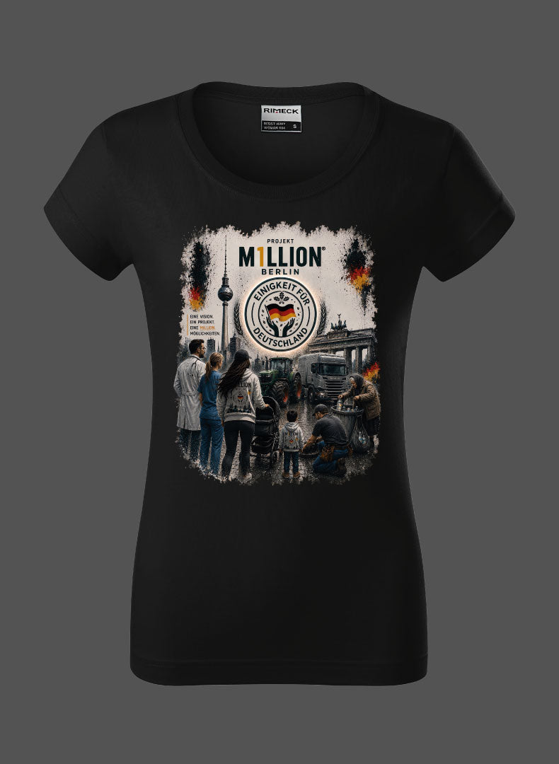 M1llion Vision Premium T-Shirt DAMEN